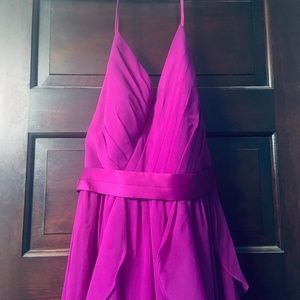 Vera Wang Size 12 White Collection Dress